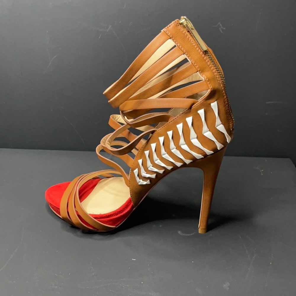 Sexy strappy heels